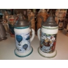 Image 2 : Vintage  Pair Of  'NAKED LADY" Beer Steins - 9 1/2"  - Mint Condition - See Photos
