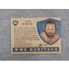Image 2 : Hand Signed Mike Knox WWE 2008 Topps Heritage #36 Wrestling Trading Card 