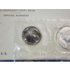 Image 2 : 1962 - S. S. Uncirculated Coin Set Including $0.85 in 90% Silver 