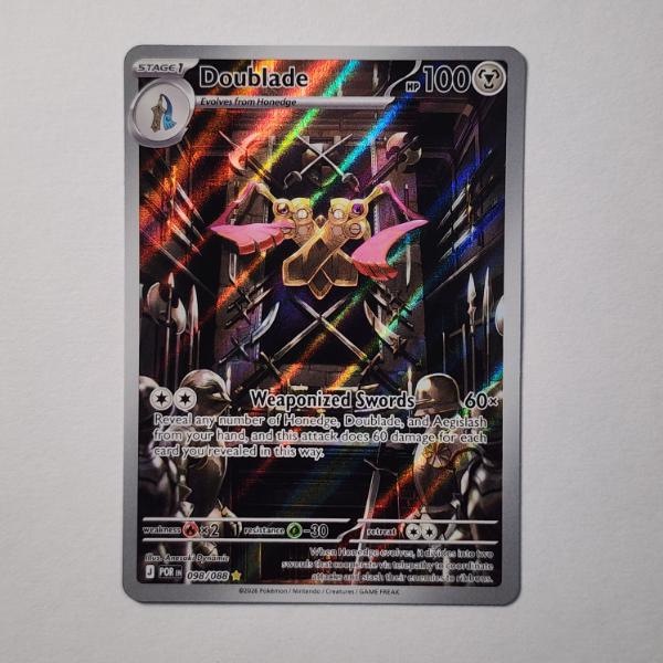 Doublade 098/088 Holo Rare Near Mint Pokemon Trading Card 