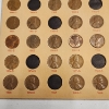 Image 4 : Partially Filled Lincoln Penny Coin Folder Starting 1946 - Total Face Value: $0.93