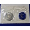 Image 2 : 1971- S Eisenhower "Blue Pack" Uncirculated 40% Silver Dollar Coin
