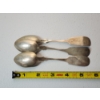 Image 4 : x3 Vintage Sterling Silver Spoons TW: 47.2g