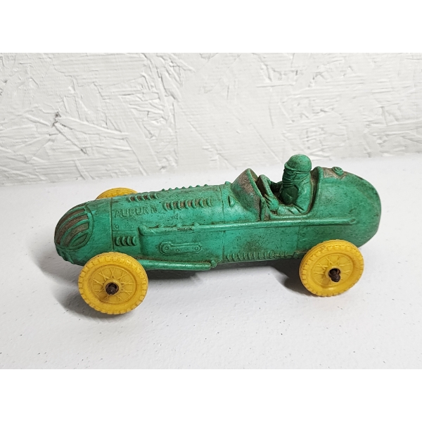 Vintage Auburn Rubber Co. No. 536 Indy Race Car Rubber Toy Car