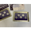 Image 3 : (3) 50 States Commemorative Quarters in Cases - FV $3.75 - 2002 Gold Edition - 2002 Platinum Edition