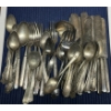 Image 1 : Assorted Silverplate Silverware including Masonic Freemason Spoon - Approx. 5lbs 2.9oz