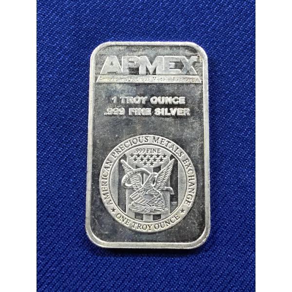 APMEX 1 oz .999 Fine Silver Bar
