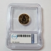 Image 3 : ICG Genuine 1883 "Racketeer" Gold-Plated Liberty Head V Nickel No CENTS