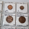 Image 8 : Two Binder Pages Filled with Assorted World Coins: Great Britain & British Caribbean Territories