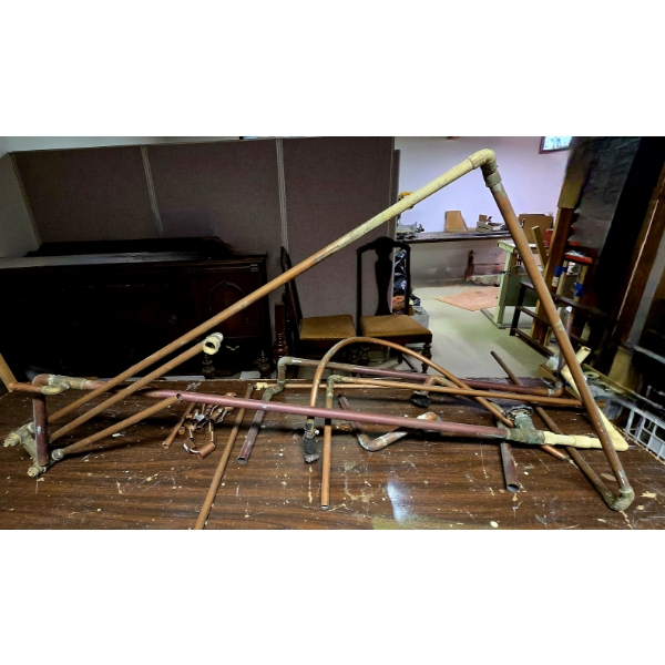 Copper Pipe and Fittings - Included 6'+ Length of Straight Copper Pipe (not Pictured)