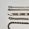 Image 4 : Assortment of Sterling Silver Necklaces, Various Styles and Lengths, See Photos, TW: 66.0g