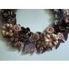 Image 2 : PICKUP IN NORTHFIELD - 18" Autumn Themed 18" Metal Wall  Art Wreath - See Pics