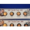 Image 2 : x3 Display Sets of 2009 Lincoln Bicentennial Cents - 4 Cents Per Set