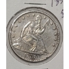 Image 1 : 1858-P U.S Seated Liberty 90% Silver Half Dollar