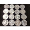 Image 2 : $4 Face Value in Assorted 90% Silver Washington Head Quarters 