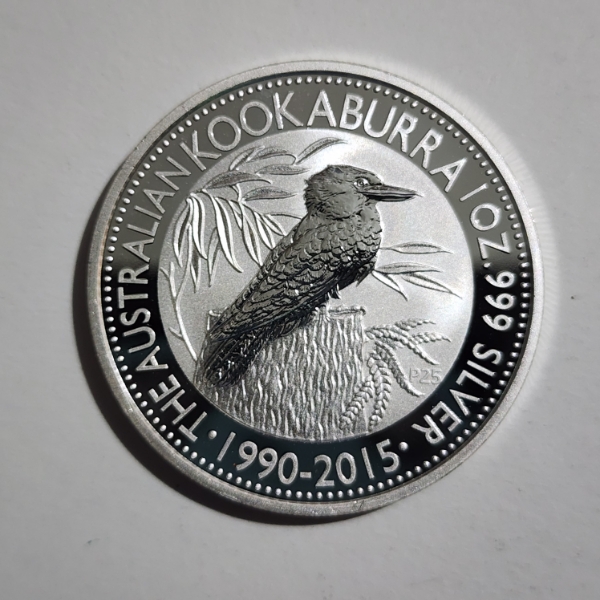 2015 The Australian Kookaburra 1 Oz 999 Fine Silver Round in Mint Condition!