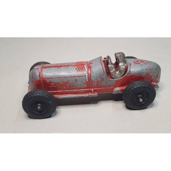 Vintage 7" Hubley Kiddie Toy #5 Diecast Race Car