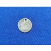 Image 1 : 1853 Seated Liberty Half Dime With Arrows - 90% Silver 