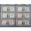 Image 3 : (4) Series 1935 A & (4) 1935 G $1 Silver Certificates - Face Value- $8.00
