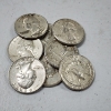 Image 1 : Eight Assorted United States 90% Silver Quarters ~ $2.00 Face Value 