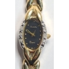 Image 2 : Women's Elgin Black Diamond Quartz Japan Movement EP746009 Wristwatch