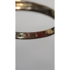 Image 5 : Women's Vintage 10K Yellow Gold Ring With Green & Clear Stones - Size 7 - Weight: 1.8g