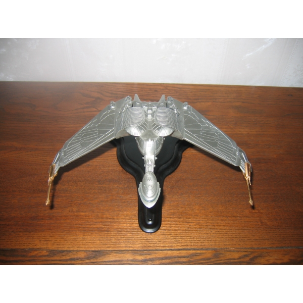 Star Trek - Klingon Bird of Prey - Pewter Replica (6x9") - Franklin Mint