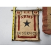 Image 3 : Vintage U.S. Army Service Flags & Star Patch 