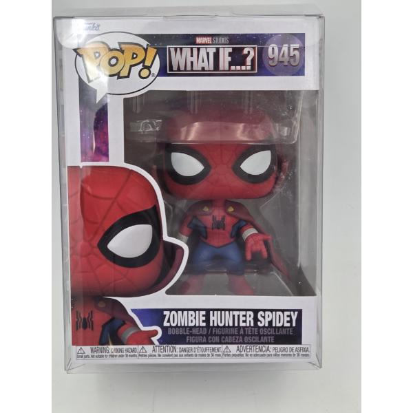 Marvel What If...? 945 Zombie Hunter Spidey Funko Pop
