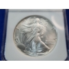 Image 2 : Incredible 1986 Silver American Eagle - 1 Ounce .999 Fine Silver - Graded by NGC MS 69