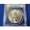 Image 2 : 1922 Silver Peace Dollar Graded PCGS MS 63
