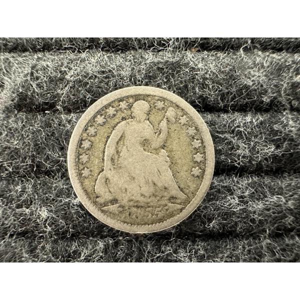 1855 Liberty Seated Half Dime
