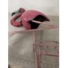 Image 5 : Vintage Handmade Metal Flamingo - Exceptional Piece - One Of A Kind - Excellent Condition
