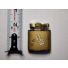 Image 6 : Vintage Gold Tone Ladies Lighter Ft. Flower Motif
