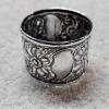 Image 2 : Antique Sterling Silver Repoussé Napkin Ring - 14g
