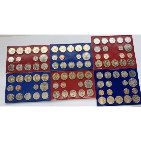 2007 and 2009 United States Mint Uncirculated Coin Sets- Denver and Philadelphia 