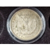 Image 4 : 1921-D Silver Morgan Dollar in Capsule & Nice Black Display Box That Holds Up To Three