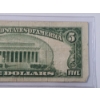 Image 8 : U.S Series 1934 D $5 Silver Certificate With Clark And Snyder Signatures In Protective Sleeve