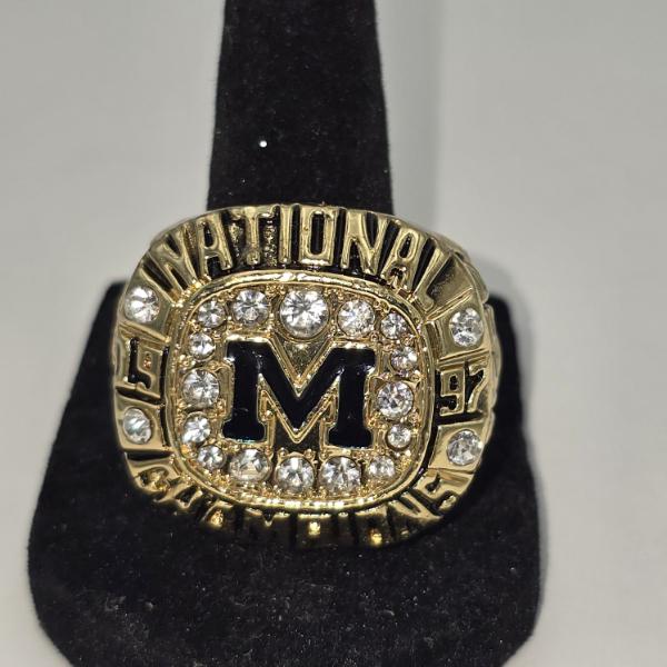 1997 Michigan Griese National Championship Ring - Size 12 - Replica