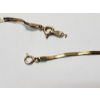 Image 5 : 14K Yellow Gold and Bracelets & 14K Gold White Gold Earring Total Weight: 3.2g