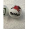 Image 4 : 3 - Vintage Gas & Oil Advertising Marbles - Marathon, Hess & Mobilgas