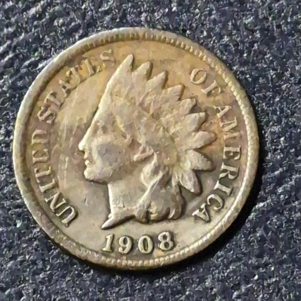 Rare 1908 S Indian /Head Cent Better Grade See {pics)