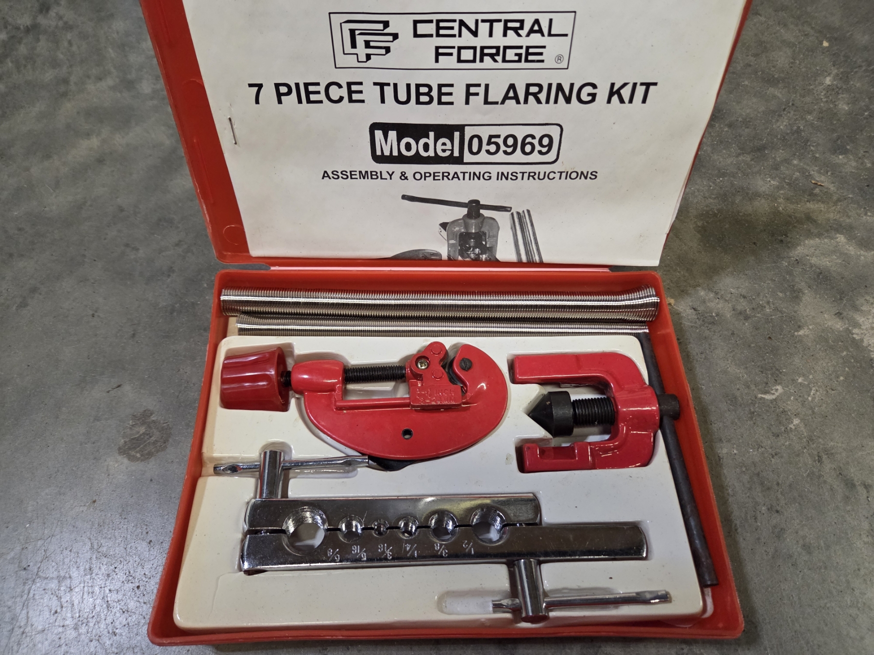 Flaring Pin Two Like New Tube Flaring Kits & Safety Pin Assortment - Bosley Auctioneers