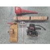 Image 1 : Vintage Coleman Stand, Electric Sander, Funnel, And Sharpeners