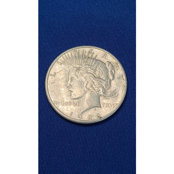 1922-S Silver Peace Dollar