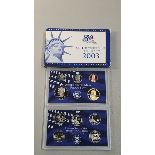 2003 United States Mint Proof Coin Set