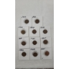 Image 1 : (10) Assorted Years Lincoln Wheat Cents & 2025 Lincoln Cent - Face Value: $0.11