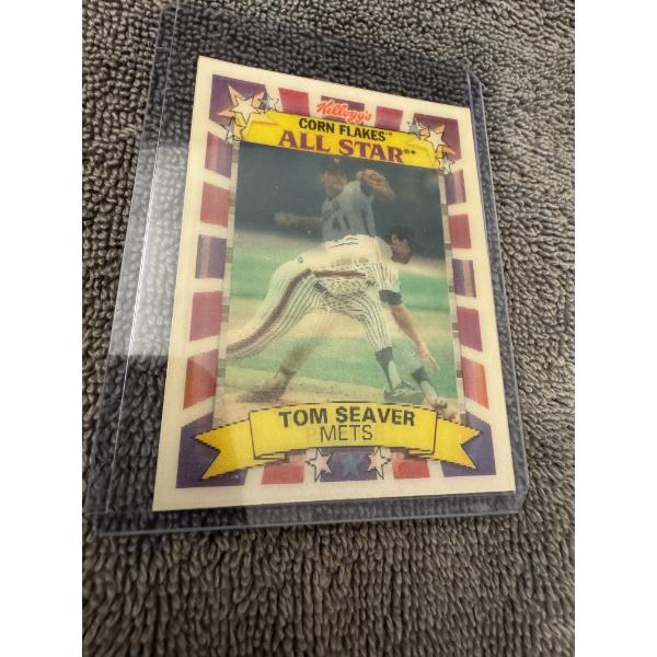 Kellogg's Corn Flakes Tom Seaver New York Mets Baseball Card - Excellent Condition