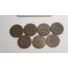 Image 5 : 1891, 1893, 1896, 1900, 1903, 1904, 1907 Indian Head Cents - Face Value: $0.08