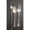 Image 1 : (3) Pcs Of Sterling Silverware - Total Weight: 108.8g